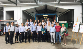 GASEX Steering Committee members visited waste to energy plant at MBS